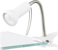Φωτιστικό Γραφείου Flexibel Με Κλιπ 81262 White Fabio Eglo