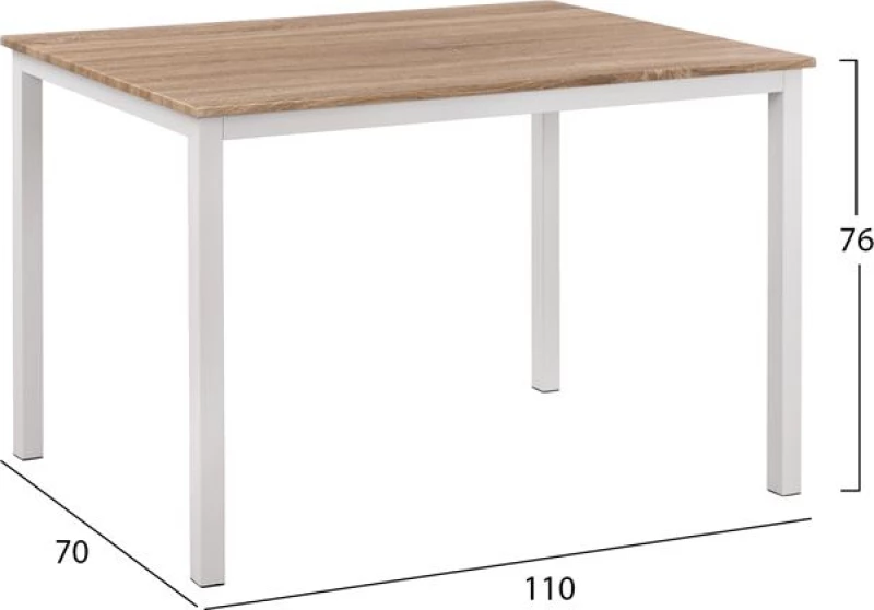 Τραπεζαρία 5τμχ 110x70cm