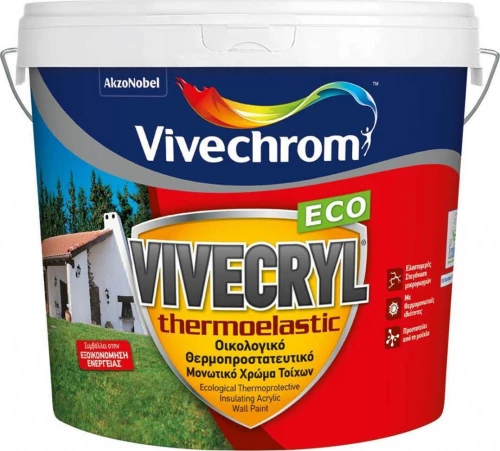Vivechrom Vivecryl Thermoelastic Eco Λευκό 3lt