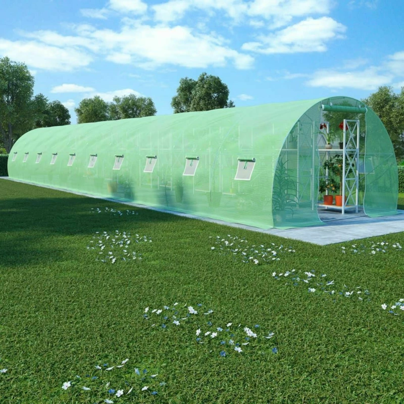 vidaXL Θερμοκήπιο 45m² 15x3x2m 48156