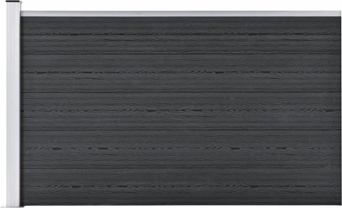 vidaXL Πάνελ Περίφραξης Γκρι 105x180cm 49075