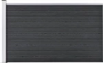 vidaXL Πάνελ Περίφραξης Γκρι 105x180cm 49075