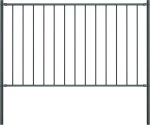 vidaXL Πάνελ Περίφραξης Ανθρακί 100x170cm 145213
