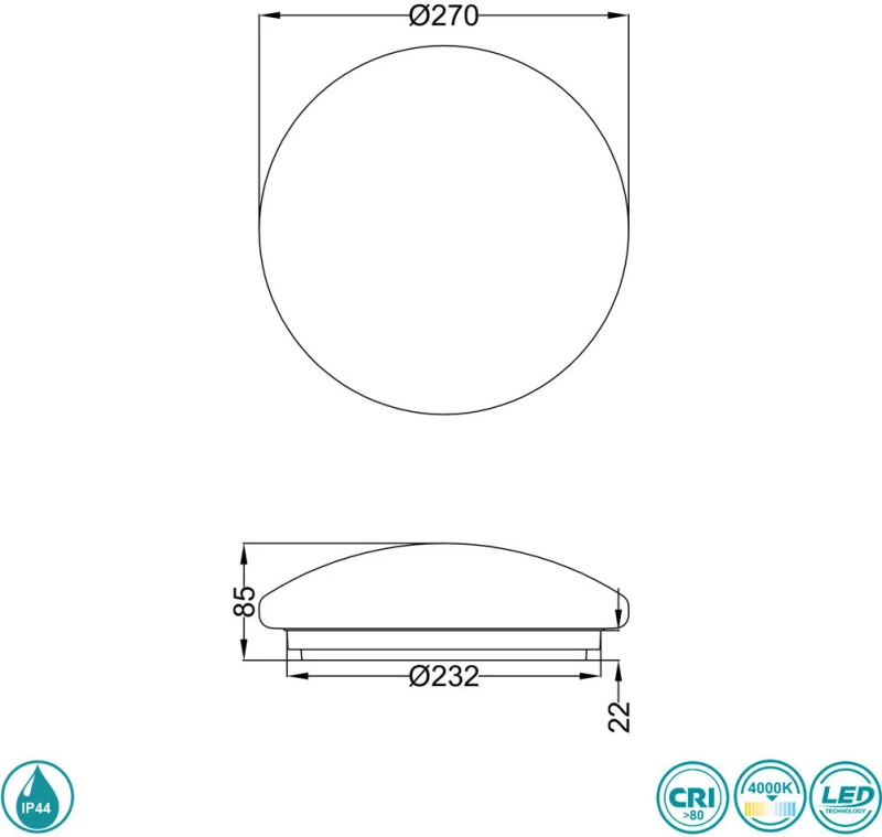 Trio Lighting Putz R62681201