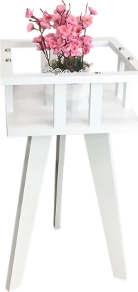 Βοηθητικό Τραπεζάκι MB236 Ορθογώνιο 66x35.5x35.5cm
