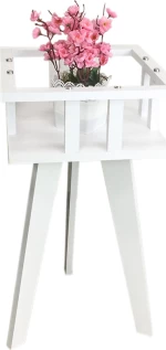 Βοηθητικό Τραπεζάκι MB236 Ορθογώνιο 66x35.5x35.5cm