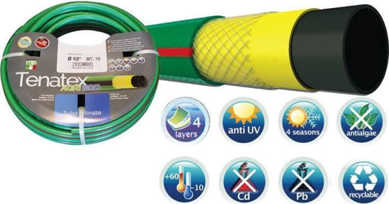 Tenatex Λάστιχο Ποτίσματος Agri Brd 1" 25m 621009