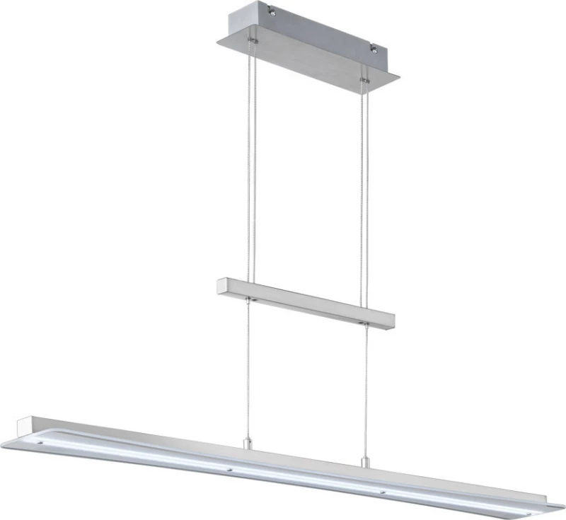Trio Lighting Smash Κρεμαστό Φωτιστικό Μοντέρνο LED Ράγα Ασημί