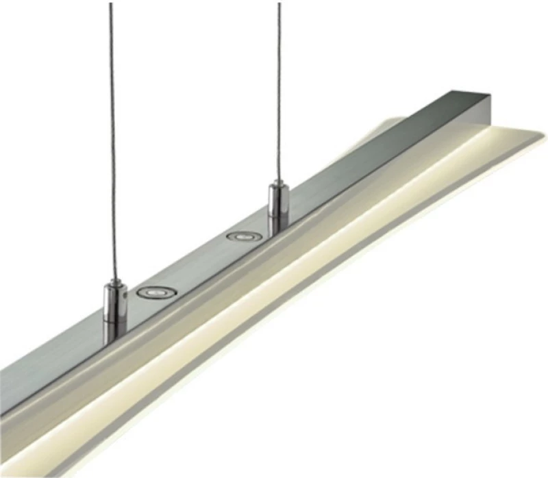 Trio Lighting Smash Κρεμαστό Φωτιστικό Μοντέρνο LED Ράγα Ασημί