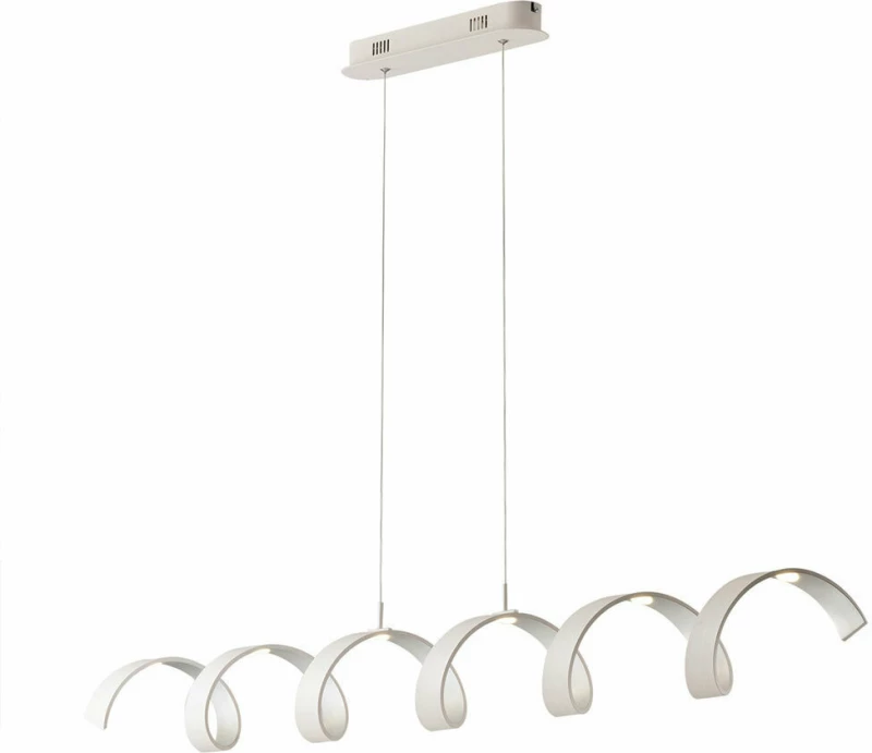 Fan Europe Helix-S6C BCO Κρεμαστό Φωτιστικό Μοντέρνο LED 3000K Λευκό
