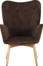 Πολυθρόνα 8009 67x72x97cm Brown 380-92-002