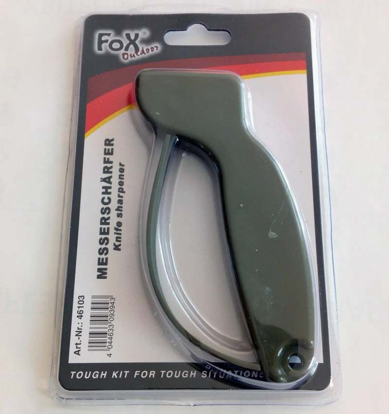 Fox Outdoor 46103 Knife Sharpener (Olive)