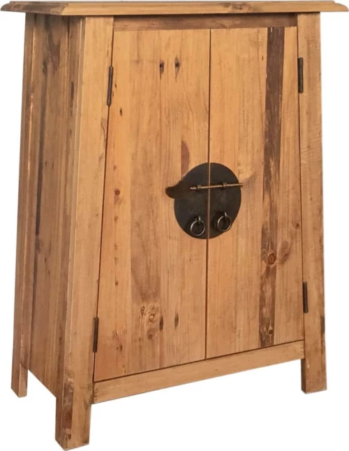 vidaXL Έπιπλο Μπάνιου 59 x 32 x 80 εκ. Μασίφ Ανακυκλωμένο Ξύλο Πεύκου