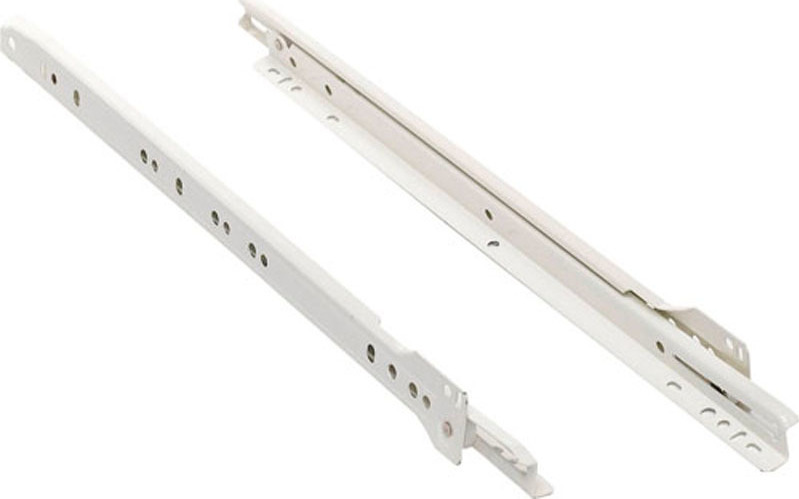 Λευκοί οδηγοί συρταριών 35-cm - Γ-Μ428