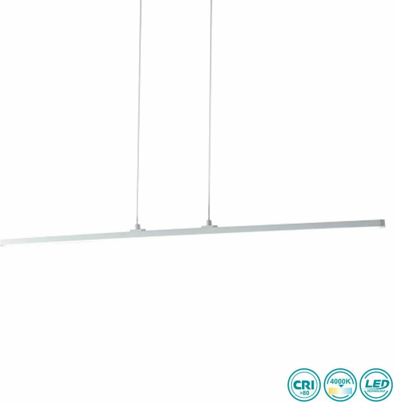 Fan Europe Shanghai-S1 BCO Κρεμαστό Φωτιστικό Μοντέρνο LED Λευκό