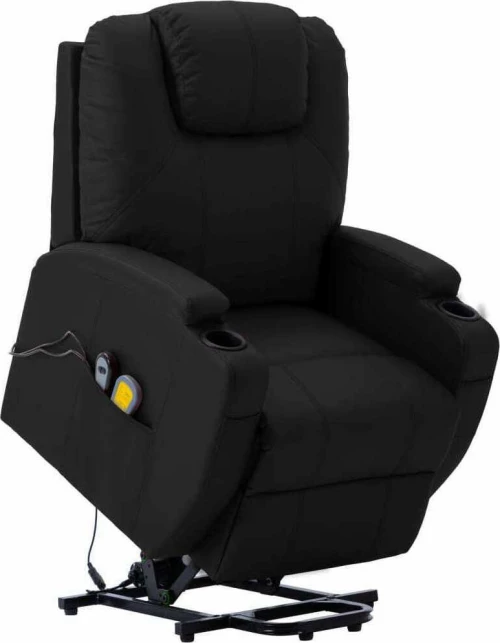 Πολυθρόνα Relax Μαύρη Massage 289757