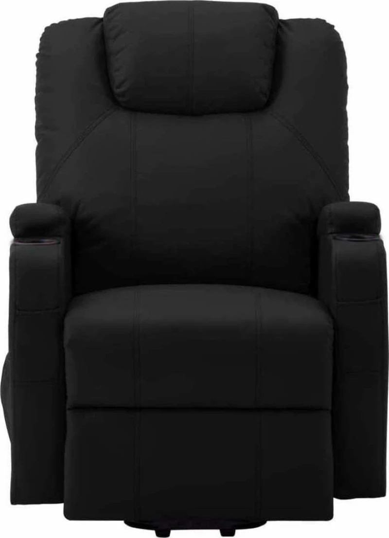 Πολυθρόνα Relax Μαύρη Massage 289757