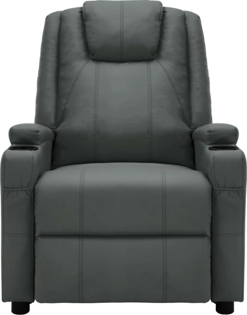 Πολυθρόνα Relax Ανθρακί Massage 321314