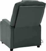 Πολυθρόνα Relax Ανθρακί Massage 321314