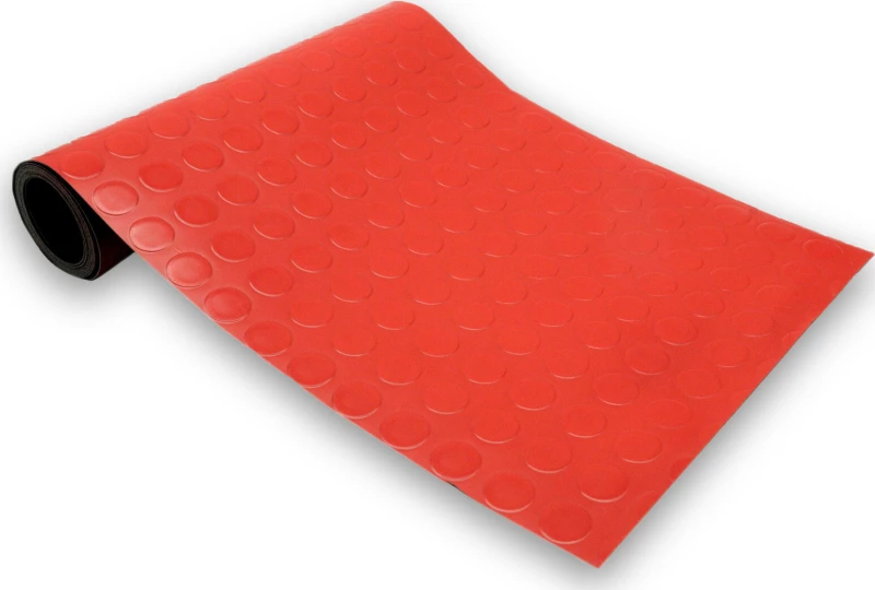 Newplan Πλαστικό Δάπεδο Τάπα Κόκκινο 1mm 2m 2-05-475RED-10
