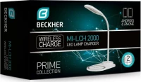 Beckher Lamp and Wireless Charger MI-LCH 2000 White