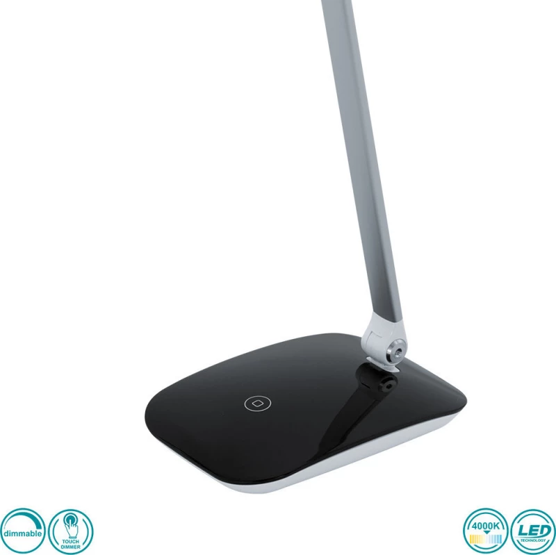 Φωτιστικό Γραφείου Led Cajero 95696 Black Eglo