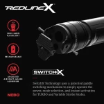 Nebo Φακός Επαναφορτιζόμενος Led 1800lm RedlineX NE6860