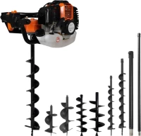 vidaXL Σετ Γεωτρύπανου Ατσάλινο 279578