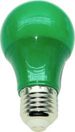Λάμπα LED για Ντουί E27 και Σχήμα A60 Πράσινο 270lm
