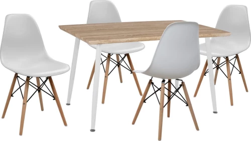 Τραπεζαρία Twist 5τμχ 120x70cm