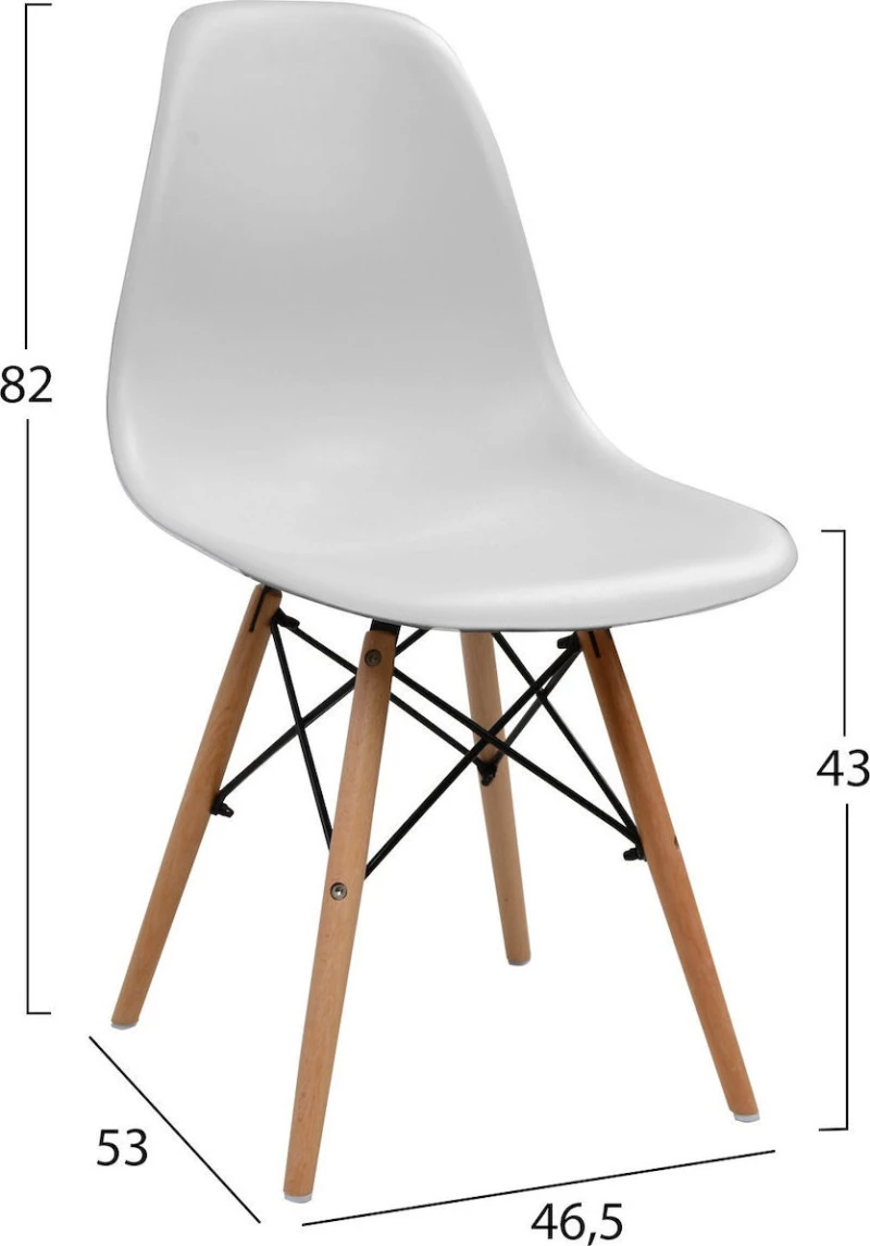 Τραπεζαρία Twist 5τμχ 120x70cm