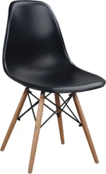Σετ Τραπεζαρια 5Τ Τραπεζι 120X80X73 Cm Μαυρες Fb910080.02
