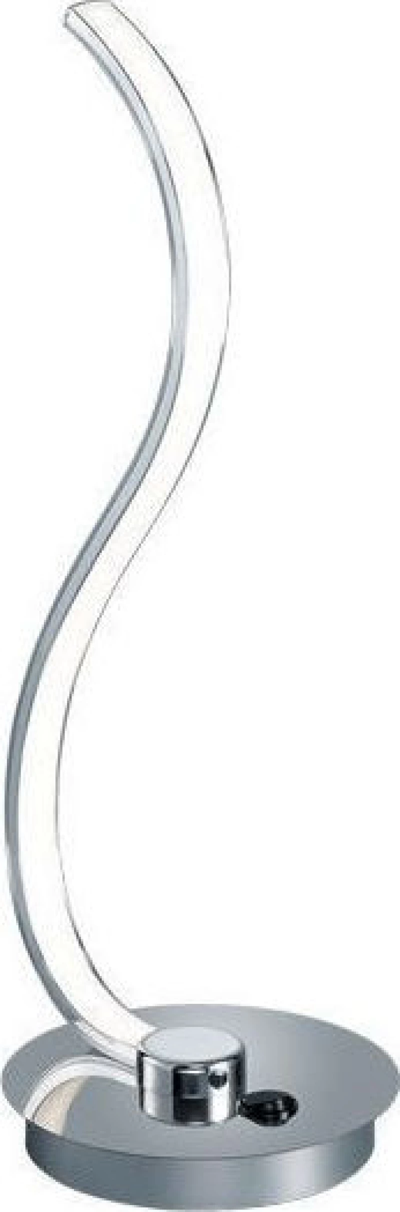 Trio Lighting Catoki Πορτατίφ με Ασημί Καπέλο και Ασημί Βάση