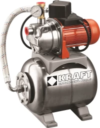 Πιεστικό Συγκρότημα Με Δοχείο & Αντλία Inox 800W - 43531 Kraft