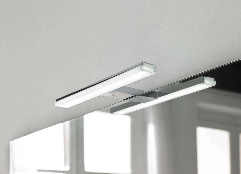 Ebir Iluminacion Pandora Φωτιστικό Τοίχου Ασημί LED 50cm