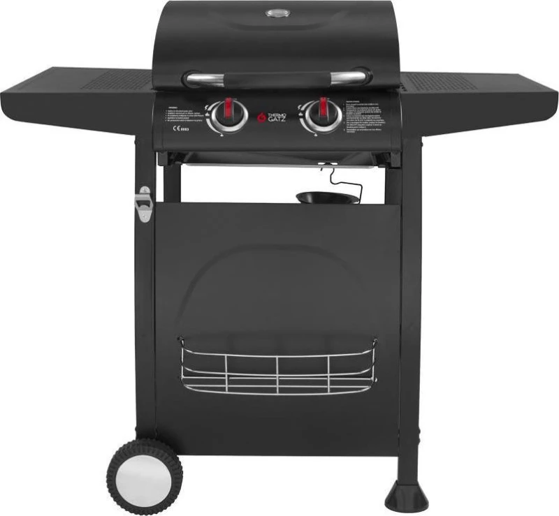 Thermogatz Ψησταριά Υγραερίου με 2 Εστίες GS Grill Lite 2