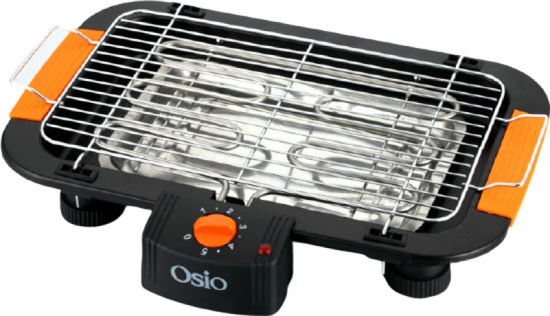 Osio OGB-2437 Ηλεκτρική Ψησταριά Σχάρας 2000W