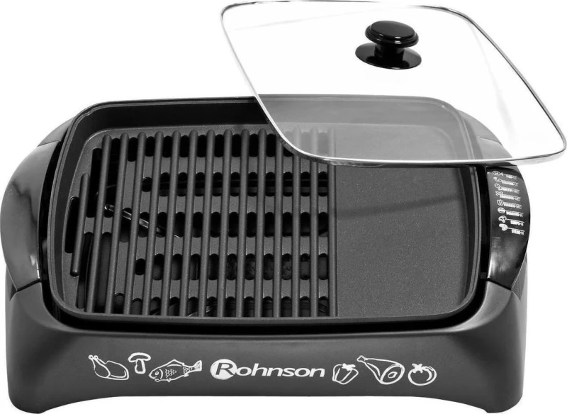Rohnson R250 Ηλεκτρική Ψησταριά Σχάρας 2200W