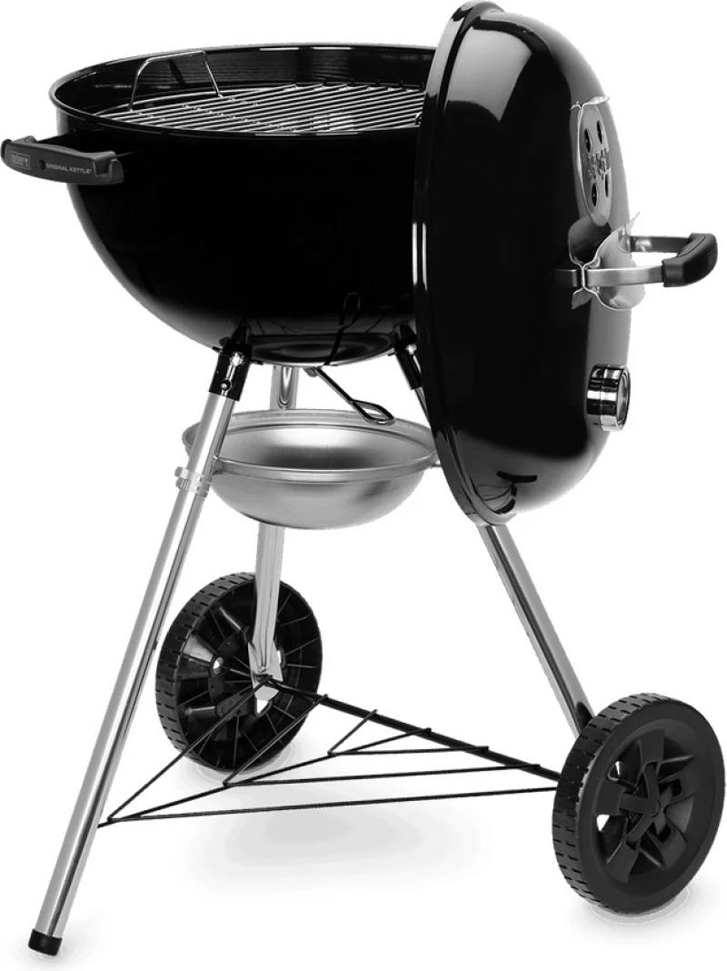 Weber Ψησταριά Κάρβουνου 47x47cm με καπάκι Original Kettle E-4710 Black