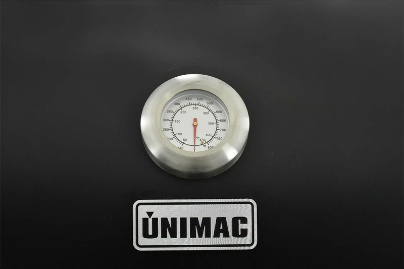 Unimac Ψησταριά Κάρβουνου 60x40cm με καπάκι Premium