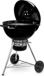 Weber Ψησταριά Κάρβουνου 76x65cm με καπάκι Master-Touch GBS E-5750 Black Black