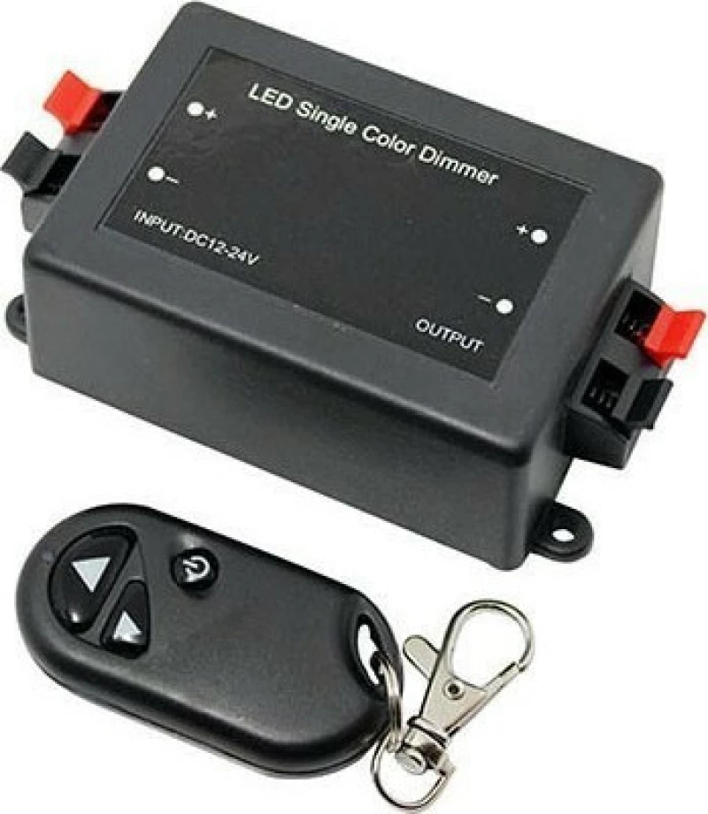Atman Dimmer με Τηλεχειριστήριο RF 96W 8A για Ταινία Led CON-00220