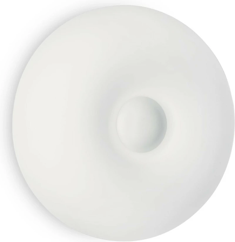 Ideal Lux Ulisse PL3 Πλαφονιέρα Οροφής Λευκή από Γυαλί