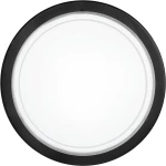 Eglo Planet Πλαφονιέρα Οροφής Μαύρη από Γυαλί