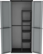 Δίφυλλη Ντουλάπα JLine 368 Πλαστική 68x37.5x163.5cm