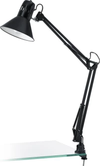 Φωτιστικό Γραφείου Με Κλιπ 90873 Black Firmo Eglo