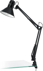 Φωτιστικό Γραφείου Με Κλιπ 90873 Black Firmo Eglo
