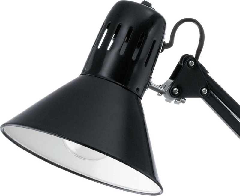 Φωτιστικό Γραφείου Με Κλιπ 90873 Black Firmo Eglo