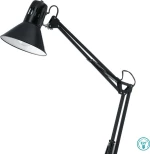 Φωτιστικό Γραφείου Με Κλιπ 90873 Black Firmo Eglo