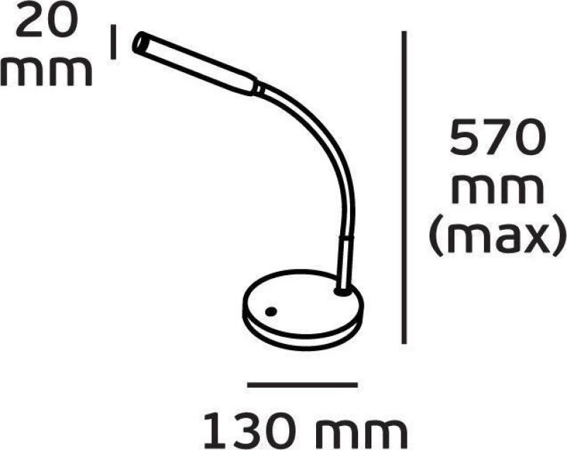 VK Lighting VK/04240/B/D Μαύρο